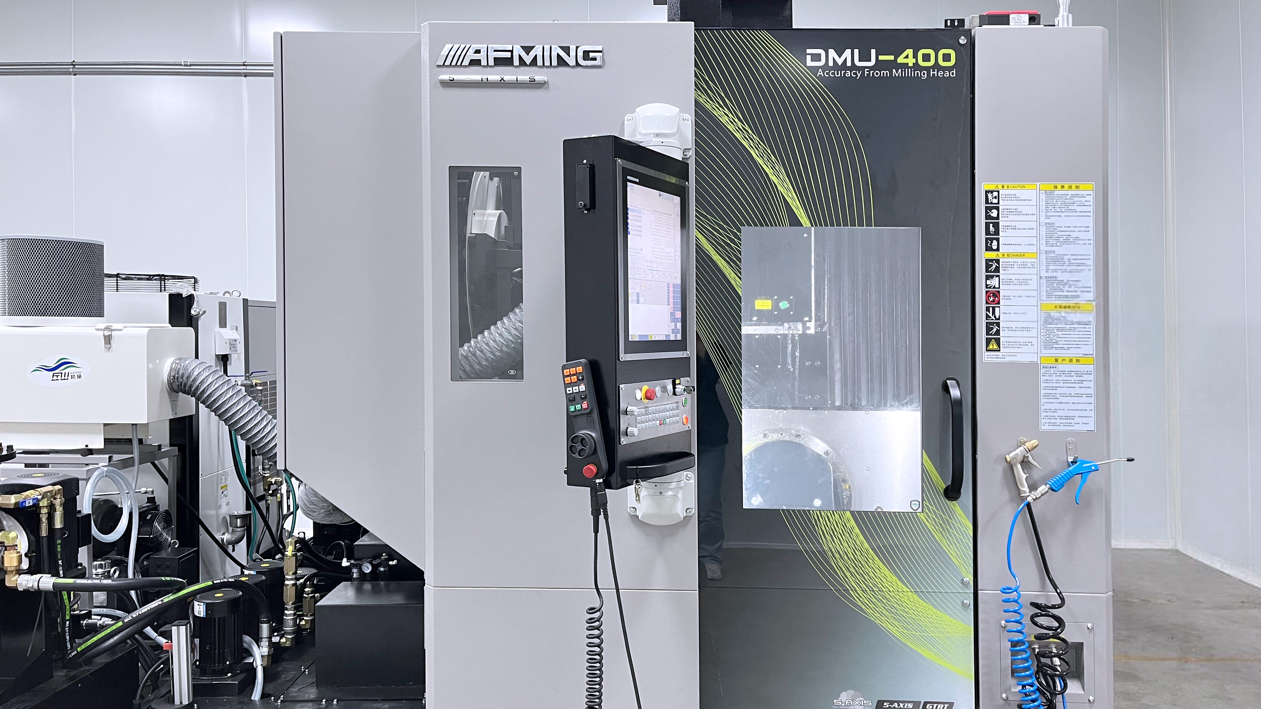 公司引進五軸加工中心，精密制造能力再升級